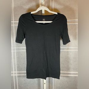3/4 Black Shirt